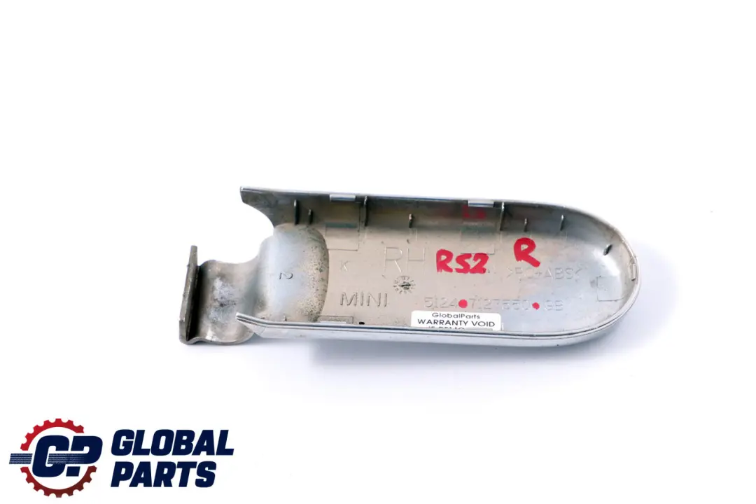 Couvercle de Coffre Charnière Droite Chrome pour Mini Cooper R52 Cabrio à propos du numéro de pièce 7127550 Mini Cooper R52 Cabrio Couvercle de Coffre Charnière Droite Chrome - SKU 7127550 - Numéro de pièce 7127550