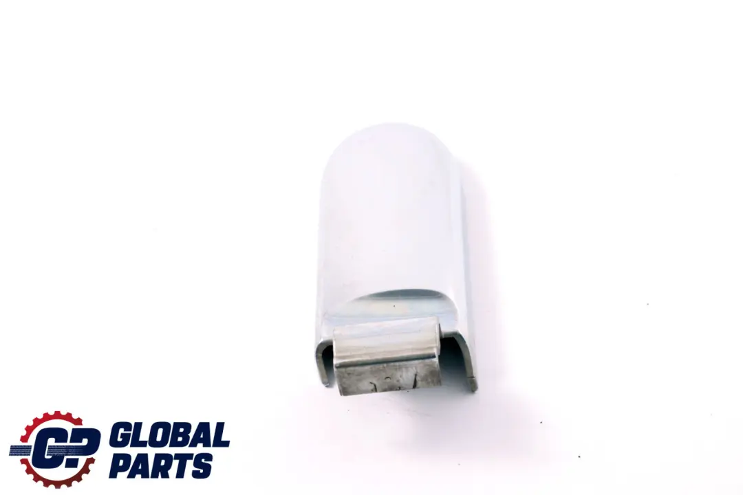 Mini Cooper R52 Cabrio Trunk Lid Cover Hinge Right O/S Chrome - SKU 7127550 - Part number 7127550