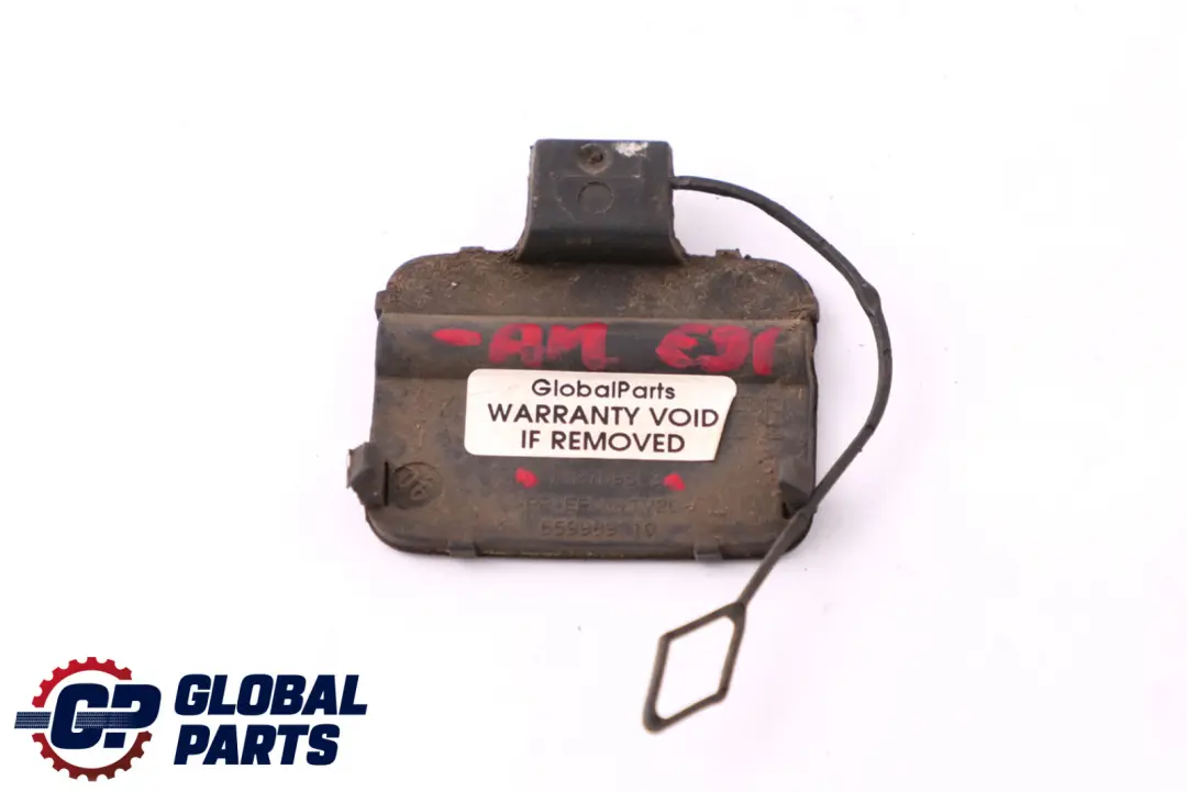 Bumper Flap Towing Eye Arktis Metallic - A34 to BMW 3 Series E91 Rear with Part number 7127695 BMW 3 Series E91 Rear Bumper Flap Towing Eye Arktis Metallic - A34 - SKU 7127695-AM - Part number 7127695