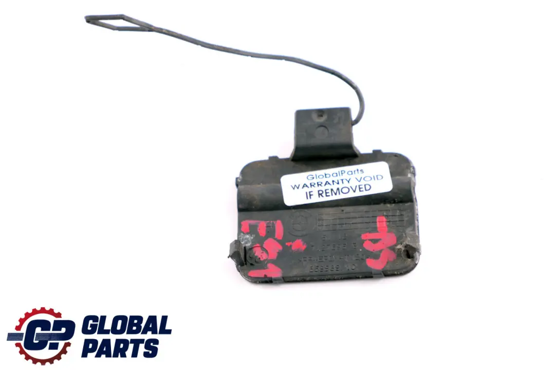 Bumper Towing Eye Flap Black Sapphire Metallic to BMW 3 Series E91 Rear with Part number 7127695 BMW 3 Series E91 Rear Bumper Towing Eye Flap Black Sapphire Metallic - SKU 7127695-BS - Part number 7127695