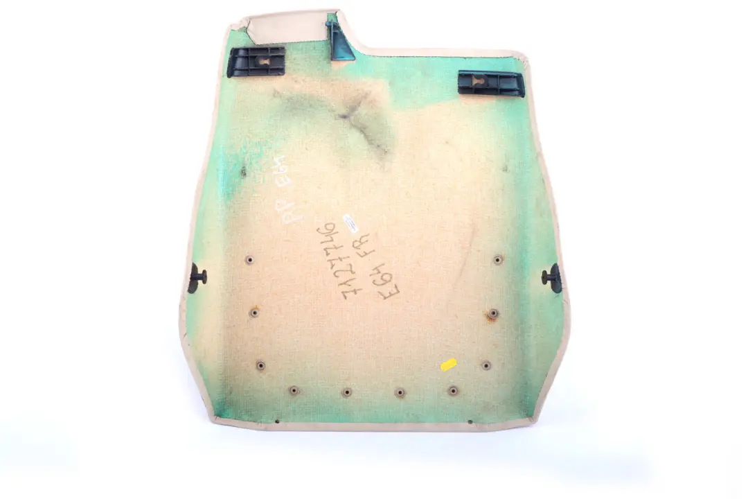 Panel Front Seat Right O/S Backrest Cream Beige to BMW 6 Series E64 Rear with Part number 7127746 BMW 6 Series E64 Rear Panel Front Seat Right O/S Backrest Cream Beige - SKU 7127746 - Part number 7127746