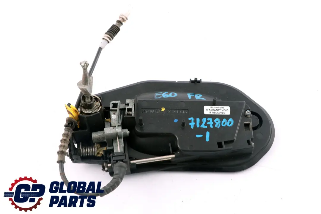 BMW 5 Series E60 E61 Front Right O/S Door Carrier Outside Door Catch Base Handle - SKU rhd-7127800-1 - Part number 7127800