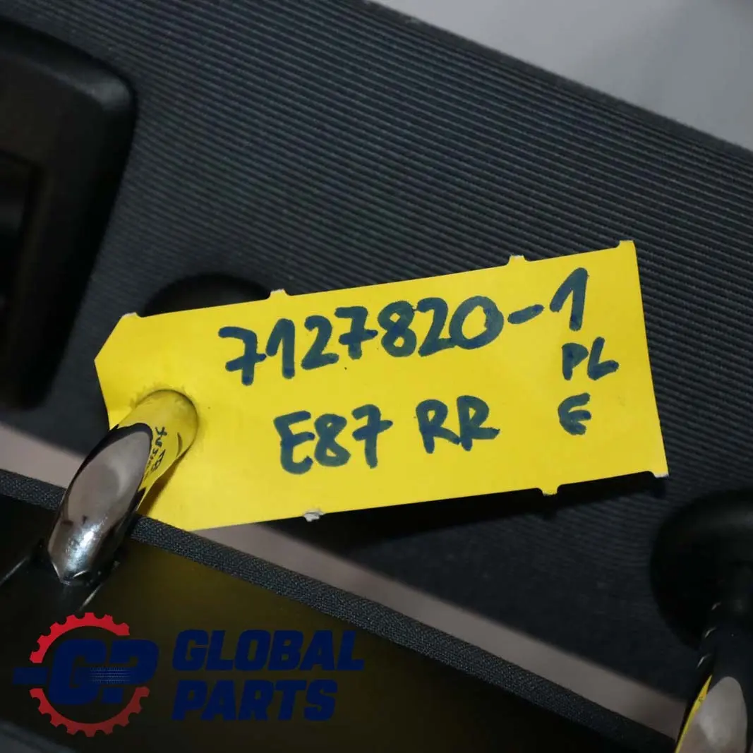 BMW E87 Dossier Reste Tissu Arriere Droite Gris Alaska Gris - SKU 7127820-1 - Numéro de pièce 7127820