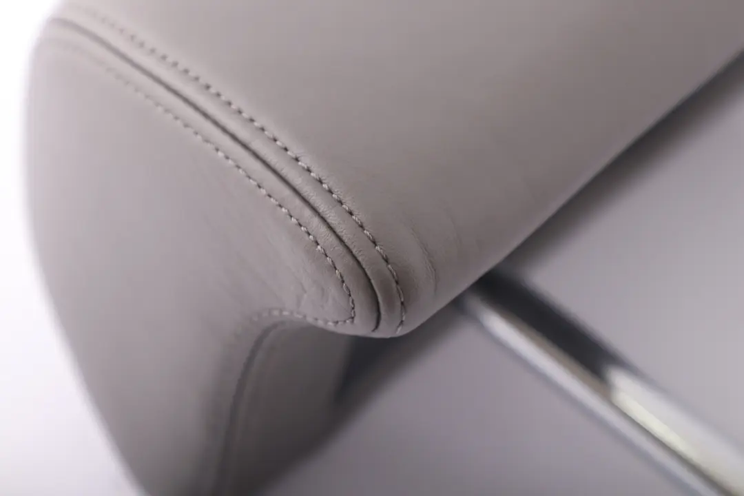 Left Right N/O/S Leather Headrest Grey to BMW 7 Series E65 1 Rear Seat with Part number 7127844 BMW 7 Series E65 1 Rear Seat Left Right N/O/S Leather Headrest Grey - SKU 7127844-1 - Part number 7127844