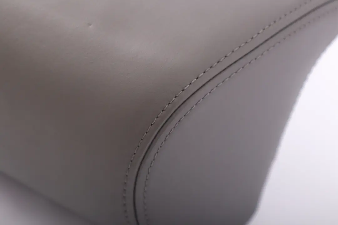 BMW 7 Series E65 1 Rear Seat Left Right N/O/S Leather Headrest Grey - SKU 7127844-1 - Part number 7127844