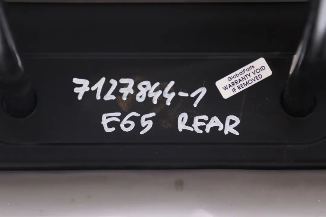 Reihe E65 1 Rücksitz links rechts Leder Kopfstütze Grau Grey 5220712784 für BMW 7 mit Teilenummer 7127844 BMW 7 Reihe E65 1 Rücksitz links rechts Leder Kopfstütze Grau Grey 5220712784 - SKU 7127844-1 - Teilenummer 7127844