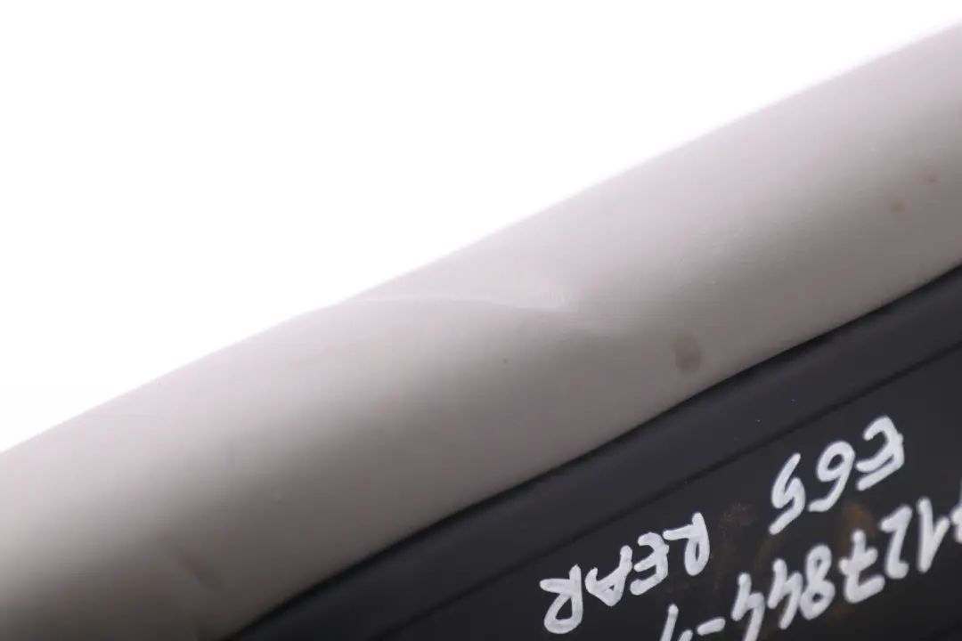 BMW 7 Reihe E65 1 Rücksitz links rechts Leder Kopfstütze Grau Grey 5220712784 - SKU 7127844-1 - Teilenummer 7127844