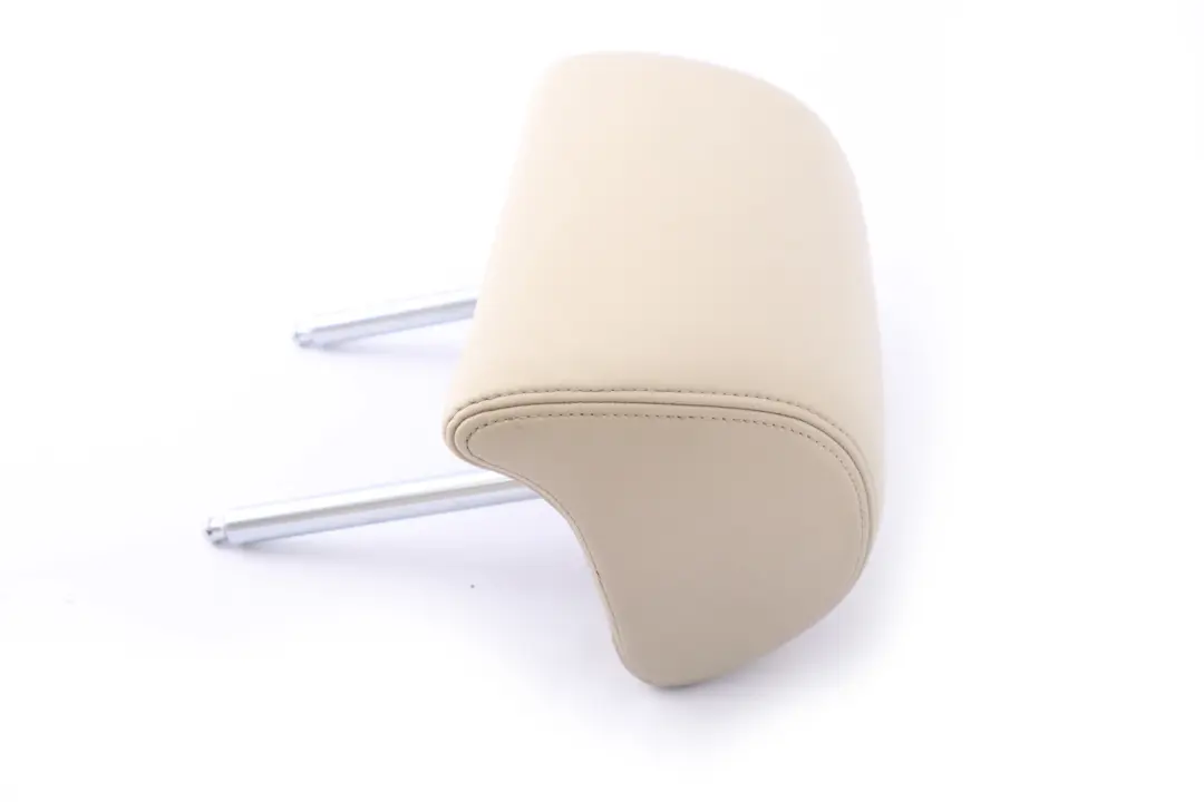 Left Right N/O/S Leather Headrest Beige to BMW 7 Series E65 1 Rear Seat with Part number 7127846 BMW 7 Series E65 1 Rear Seat Left Right N/O/S Leather Headrest Beige - SKU 7127846-1 - Part number 7127846