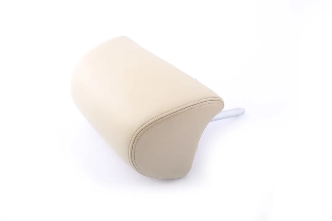 Left Right N/O/S Leather Headrest Beige to BMW 7 Series E65 1 Rear Seat with Part number 7127846 BMW 7 Series E65 1 Rear Seat Left Right N/O/S Leather Headrest Beige - SKU 7127846-1 - Part number 7127846