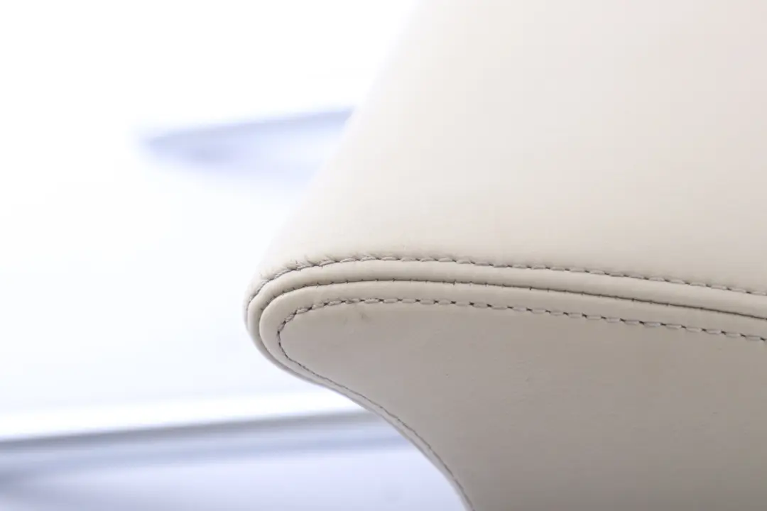 BMW 7 Series E65 1 Rear Seat Left Right N/O/S Leather Headrest Beige - SKU 7127846-1 - Part number 7127846