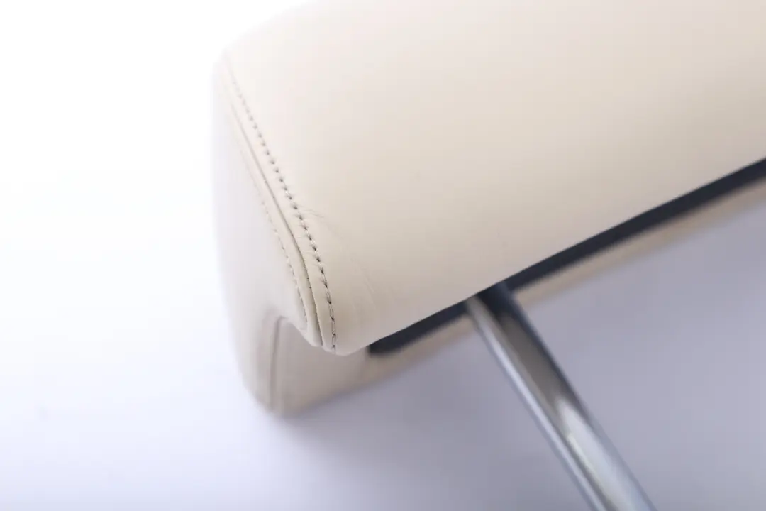 Left Right N/O/S Leather Headrest Beige to BMW 7 Series E65 Rear Seat with Part number 7127846 BMW 7 Series E65 Rear Seat Left Right N/O/S Leather Headrest Beige - SKU 7127846 - Part number 7127846