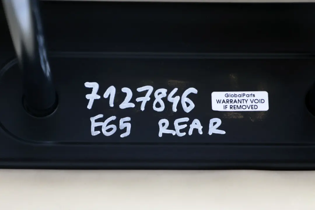 BMW 7 Series E65 Rear Seat Left Right N/O/S Leather Headrest Beige - SKU 7127846 - Part number 7127846