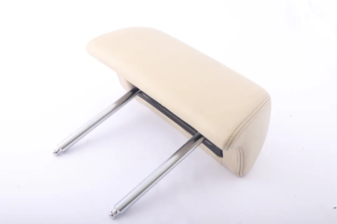 BMW 7 Series E65 Rear Seat Left Right N/O/S Leather Headrest Beige - SKU 7127846 - Part number 7127846