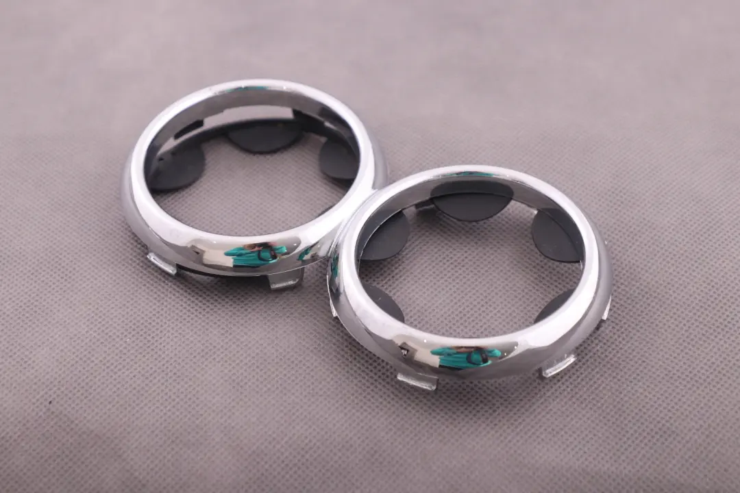 Portabicchiere Anello Cromato per Mini R50 R52 R53 con numero di parte 7127915 Mini R50 R52 R53 Portabicchiere Anello Cromato - SKU 7127915 - Numero di parte 7127915