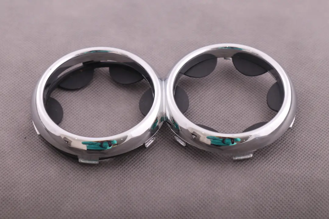 Portabicchiere Anello Cromato per Mini R50 R52 R53 con numero di parte 7127915 Mini R50 R52 R53 Portabicchiere Anello Cromato - SKU 7127915 - Numero di parte 7127915