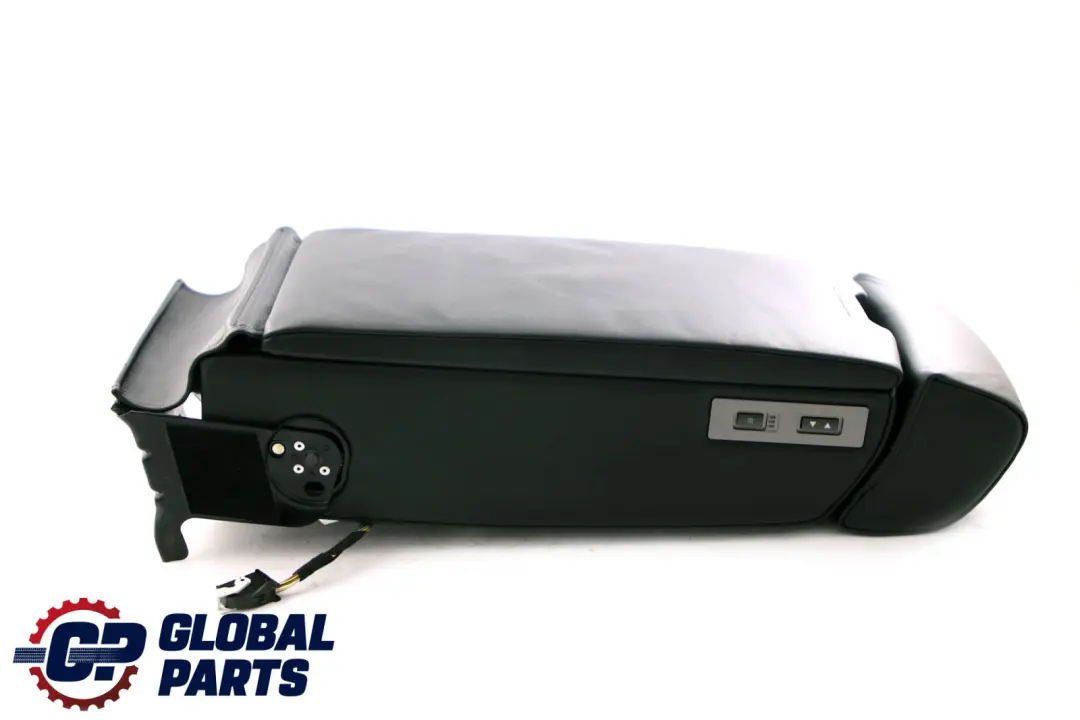 BMW E65 E66 Accoudoir De Siège Arrière Console D'appui-tête En Cuir Noir Perlé - SKU 7128179 - Numéro de pièce 7128179