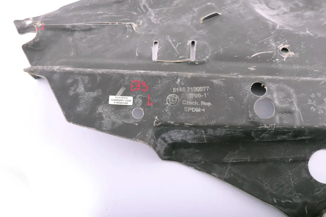 E93N LCI Sound Insulation Side Panel Rear Left N/S to BMW 3 Series E93 with Part number 7128277 BMW 3 Series E93 E93N LCI Sound Insulation Side Panel Rear Left N/S - SKU 7128277 - Part number 7128277