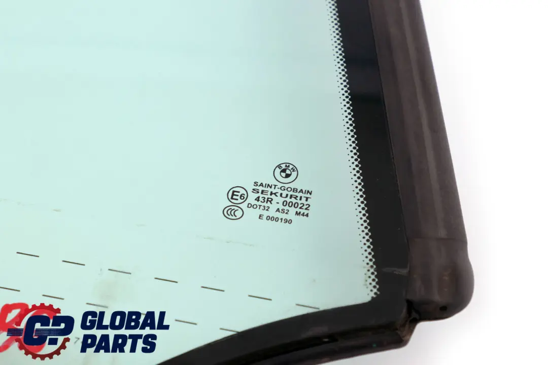 BMW 3 Series E93 E93N Cabrio Convertible Side Window Glass Green Rear Right O/S - SKU 7128386 - Part number 7128386