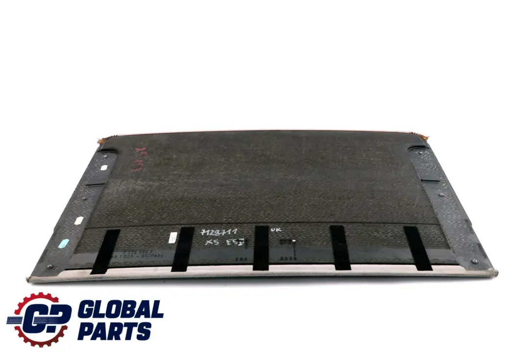 BMW X5 Series E53 Panoramic Sunroof Headliner Front Trim Cover Panel Grey - SKU 7128711 - Part number 7128711