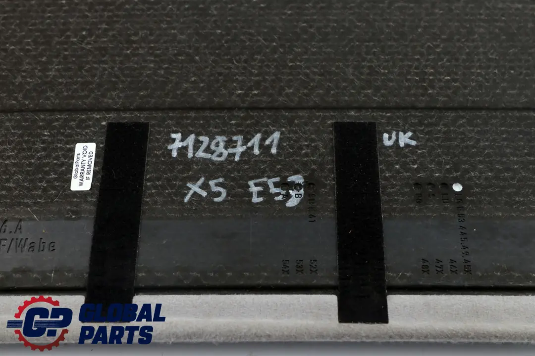 Panoramic Sunroof Headliner Front Trim Cover Panel Grey to BMW X5 Series E53 with Part number 7128711 BMW X5 Series E53 Panoramic Sunroof Headliner Front Trim Cover Panel Grey - SKU 7128711 - Part number 7128711