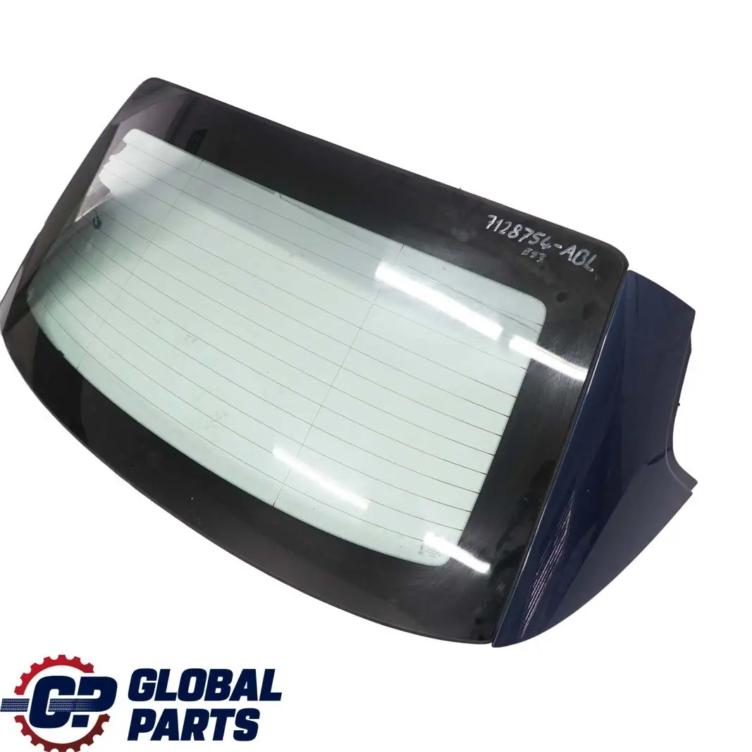 BMW 3 E93 Cabrio Verdeck Dachschale Heckscheibe Aegeanblau Metallic - 336 - SKU 7128754-ABL - Teilenummer 7128754