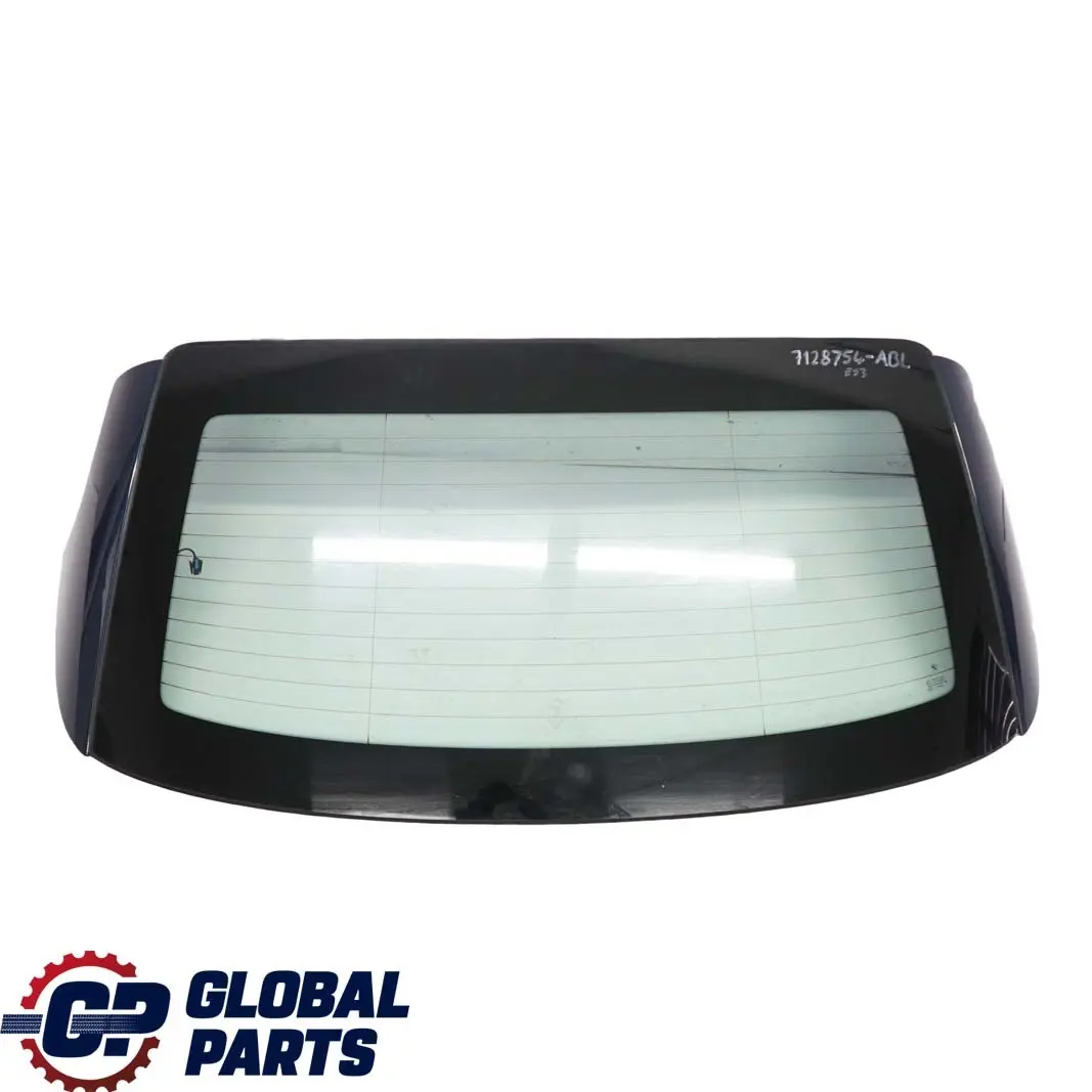 BMW 3 E93 Cabrio Verdeck Dachschale Heckscheibe Aegeanblau Metallic - 336 - SKU 7128754-ABL - Teilenummer 7128754