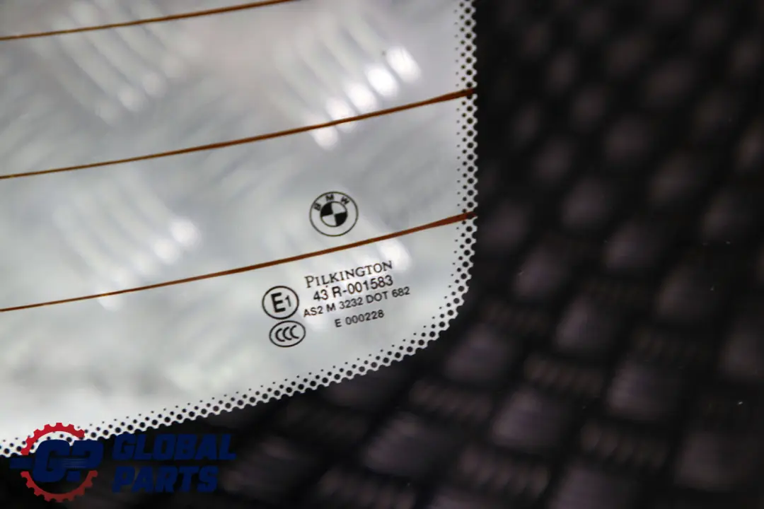 BMW 3 4 E93 F33 Folding Top Hardtop Roof Shell Rear Window Monaco Blue A35 - SKU 7128754-MB - Part number 7128754