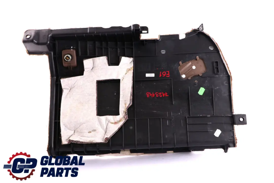Right O/S Housing Trunk Trim Brown to BMW 5 Series E61 E61N LCI Cover with Part number 7050364 BMW 5 Series E61 E61N LCI Cover Right O/S Housing Trunk Trim Brown - SKU 7129148 - Part number 7050364