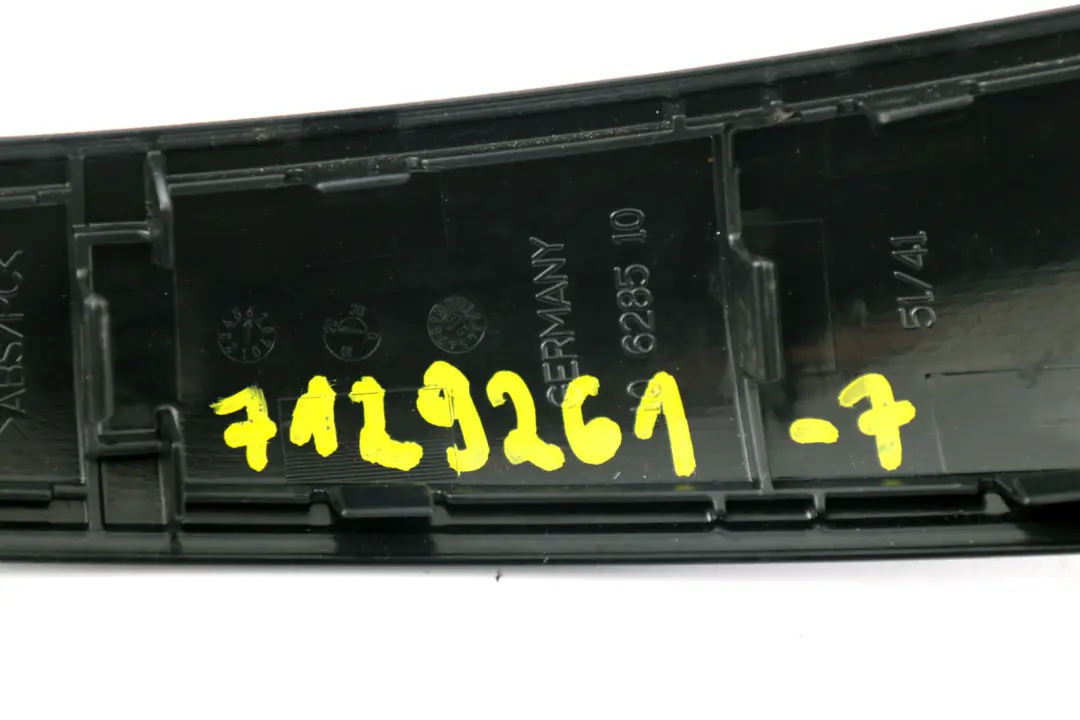 BMW 1 er 7 E87 Blende Türinnengriff gomera - schwarz links 5141 - SKU 7129261-7 - Teilenummer 7129261