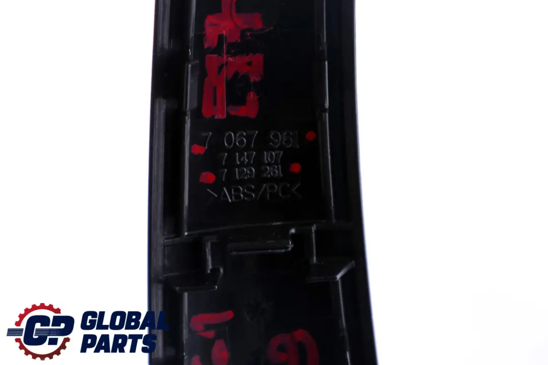BMW 1 er E87 Blende Türinnengriff gomera schwarz links 5141 - SKU 7129261-9 - Teilenummer 7129261