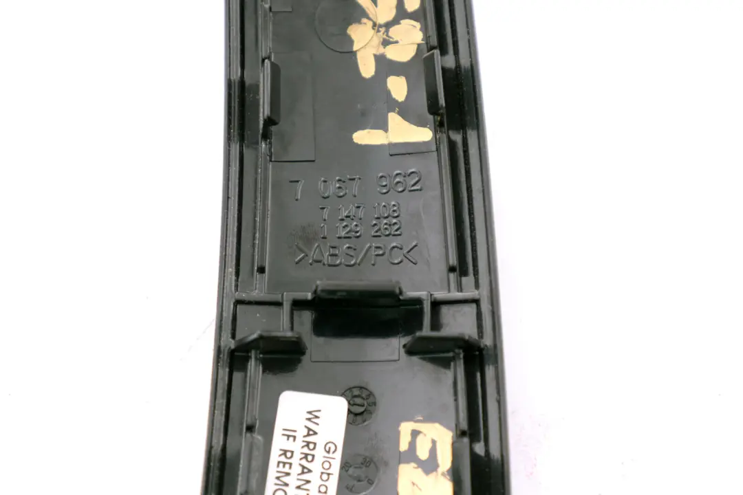 Trim Strip Inner Door Handle Gomera Black Right O/S BMW 1 Series 1 E87 - SKU 7129262-1 - Part number 7129262