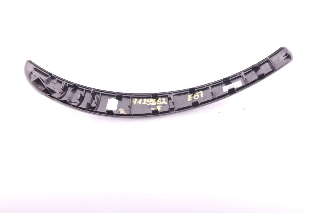 Trim Strip Inner Door Handle Gomera Black Right O/S to BMW 1 Series 5 E87 with Part number 7129262 BMW 1 Series 5 E87 Trim Strip Inner Door Handle Gomera Black Right O/S - SKU 7129262-5 - Part number 7129262