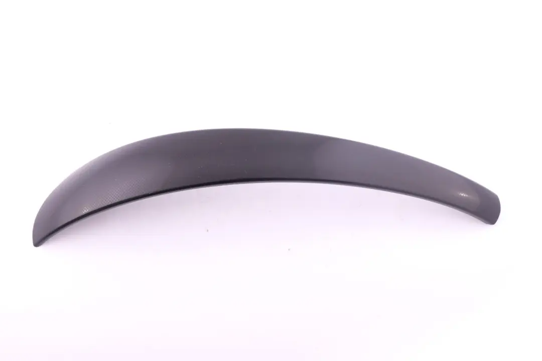 BMW E87 Striscia di rivestimento maniglia porta Gomera Nero Destra - SKU 7129262 - Numero di parte 7129262