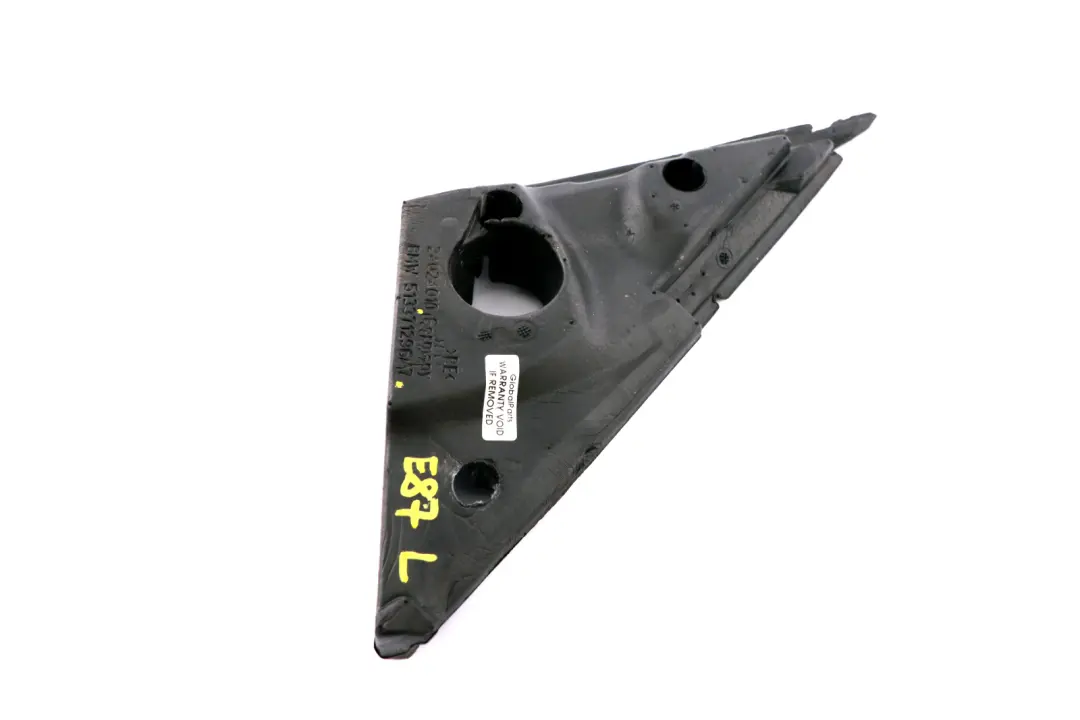 Conditionnement Miroir Triangle Exterieur a Gauche pour BMW E87 à propos du numéro de pièce 7129647 BMW E87 Conditionnement Miroir Triangle Exterieur a Gauche - SKU 7129647 - Numéro de pièce 7129647