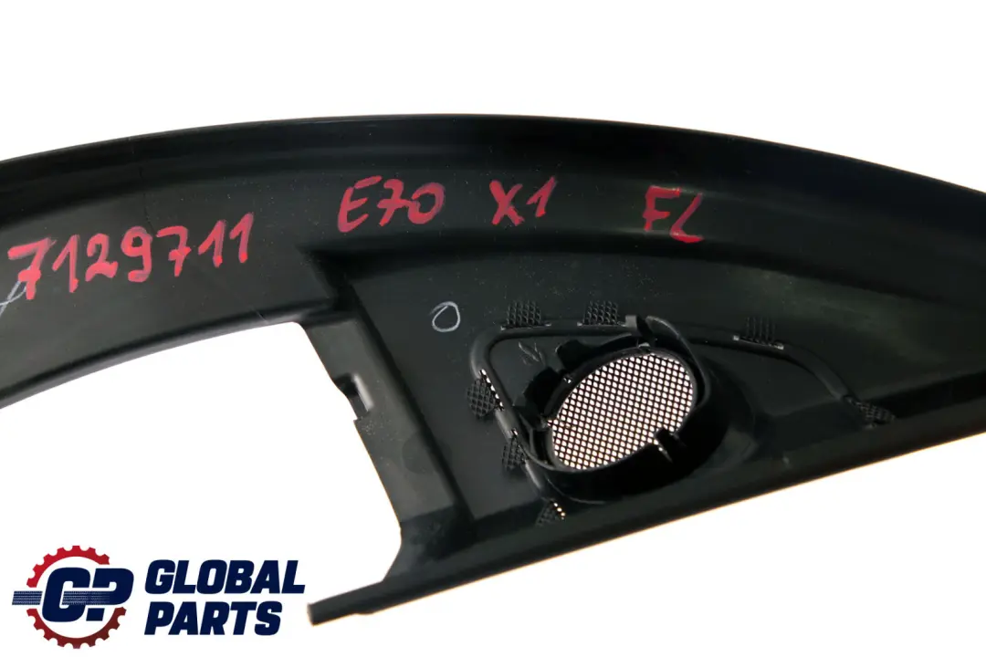 Listwa Ramka Szyby Drzwi Lewy Przód do BMW X5 E70 o numerze 7129711 BMW X5 E70 Listwa Ramka Szyby Drzwi Lewy Przód - SKU 7129711 - Numer Części 7129711