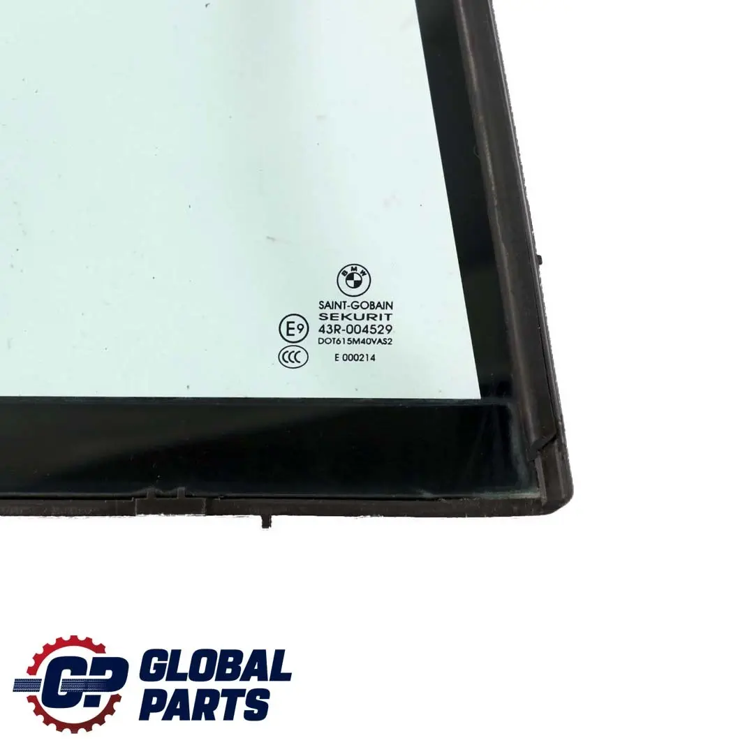 Ventana Lateral Fija Vidrio Verde Puerta Trasera Derecha AS2 para BMW E70 con número de pieza 7129728 BMW E70 Ventana Lateral Fija Vidrio Verde Puerta Trasera Derecha AS2 - SKU 7129728 - Número de pieza 7129728