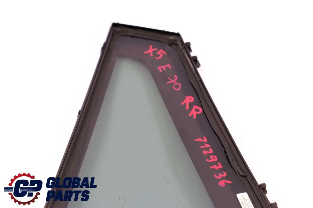 BMW X5 er E70 Fassung Seitenscheibe Feststehend Hinten Rechts O/S AS3 - SKU 7129736 - Teilenummer 7129736