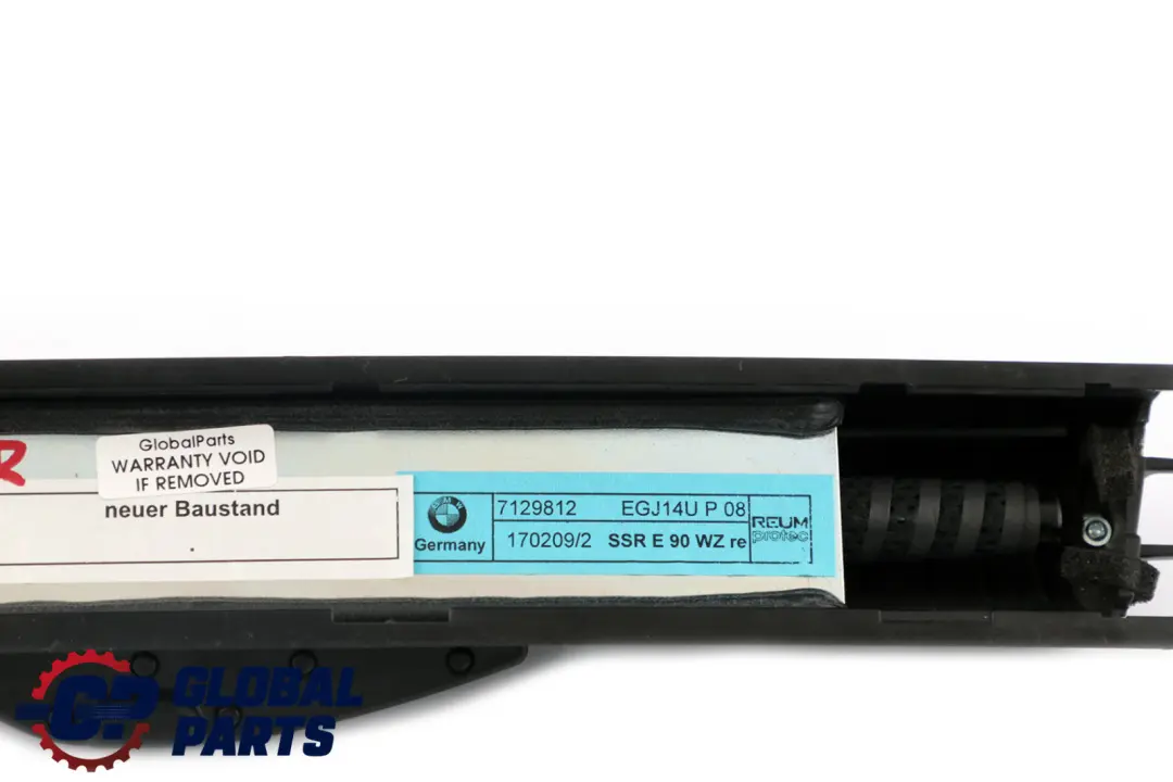 BMW E90 Right O/S Roller Sun Screen Triangular Window - SKU 7129812 - Part number 7129812