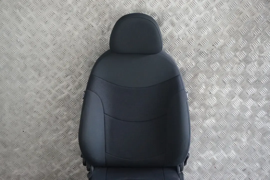 Front Left N/S Cloth Fabric Seat Panther Black to Mini Cooper R52 Cabrio Sport with Part number 7130071 Mini Cooper R52 Cabrio Sport Front Left N/S Cloth Fabric Seat Panther Black - SKU 7130071 - Part number 7130071