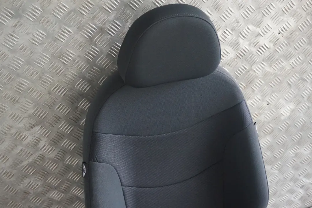 Front Left N/S Cloth Fabric Seat Panther Black to Mini Cooper R52 Cabrio Sport with Part number 7130071 Mini Cooper R52 Cabrio Sport Front Left N/S Cloth Fabric Seat Panther Black - SKU 7130071 - Part number 7130071