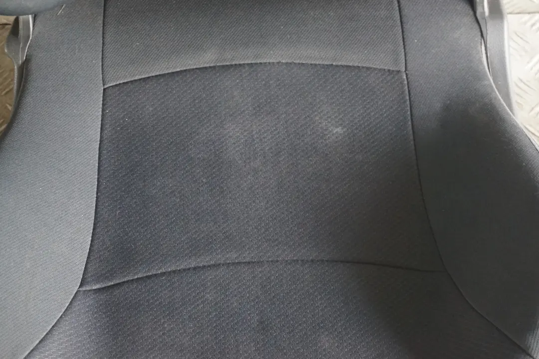 Front Left N/S Cloth Fabric Seat Panther Black to Mini Cooper R52 Cabrio Sport with Part number 7130071 Mini Cooper R52 Cabrio Sport Front Left N/S Cloth Fabric Seat Panther Black - SKU 7130071 - Part number 7130071