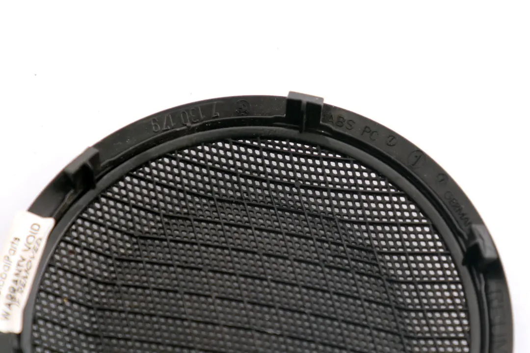 BMW E90 E91 M3 Cubierta Altavoz negro Panel De puerta Trim - SKU 7130179 - Número de pieza 7144559