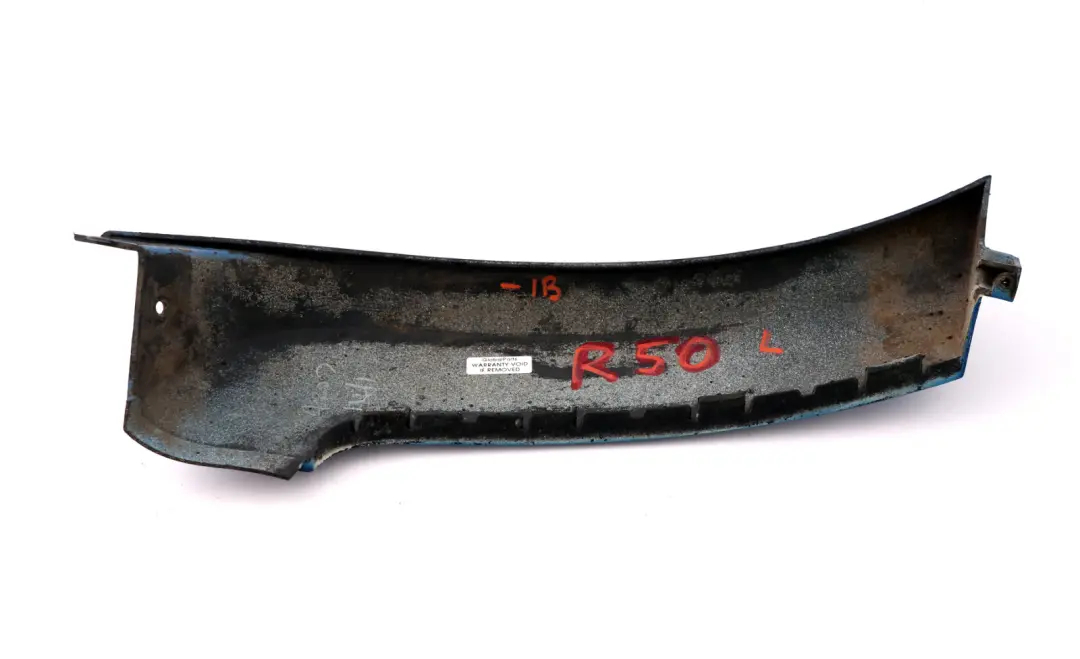 BMW Mini Cooper One R50 R52 R53 Spoiler Vorne Links Indi Blue Metallic - SKU 7130311-IB - Teilenummer 7130311