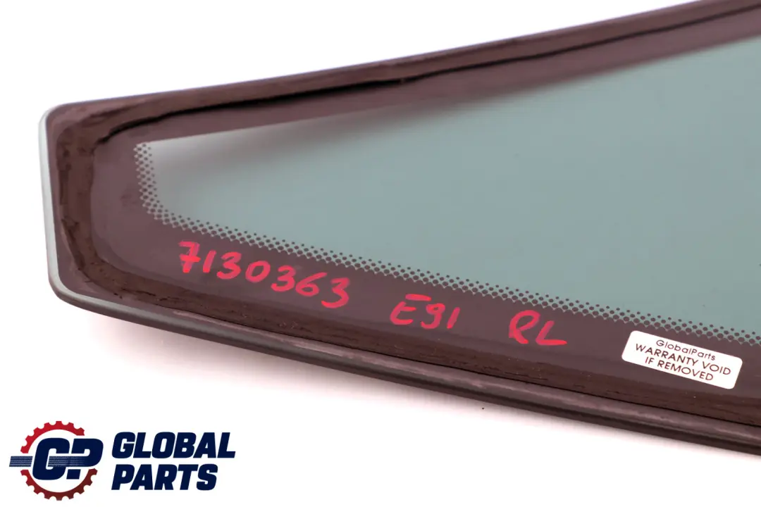 Fixed Door Window Dark Glass Rear Left N/S to BMW E91 with Part number 7130363 BMW E91 Fixed Door Window Dark Glass Rear Left N/S - SKU 7130363 - Part number 7130363