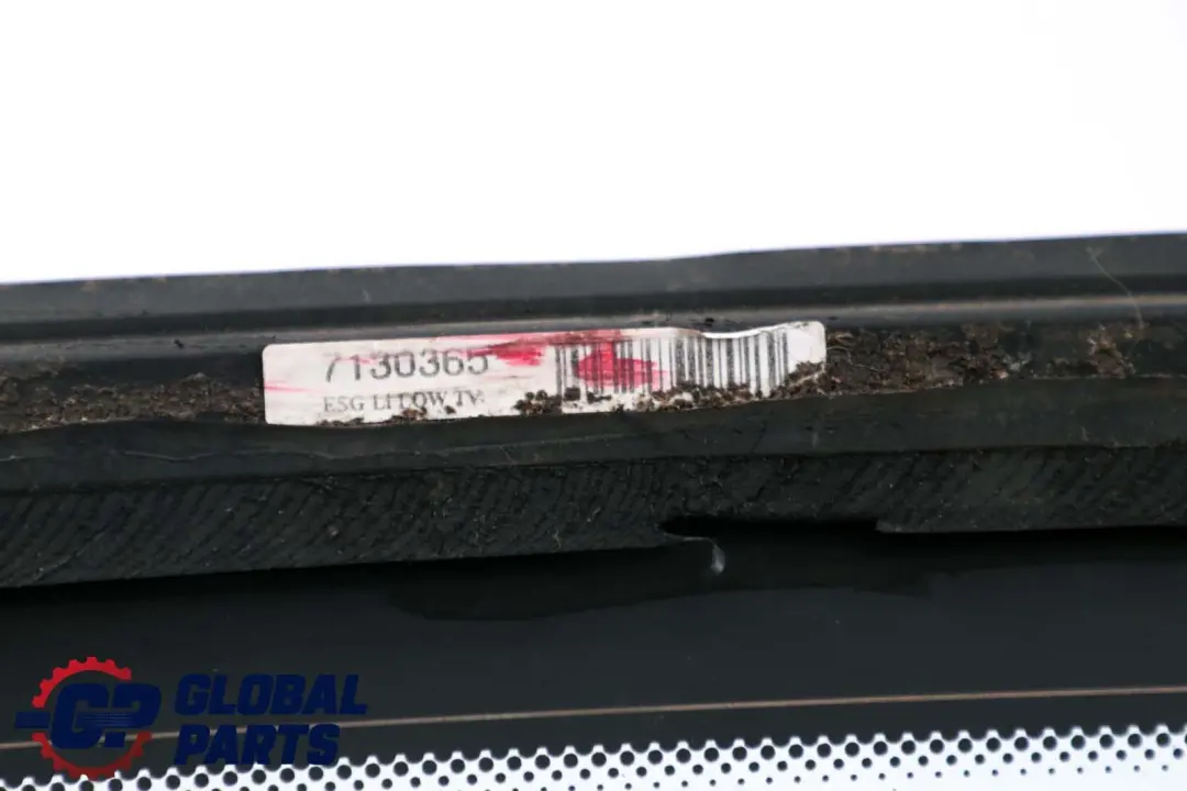 BMW 3 er E91 E91N LCI Grüne Seitenscheibe mit Dichtung Linke Rückseite - SKU 7130365-2 - Teilenummer 7130365