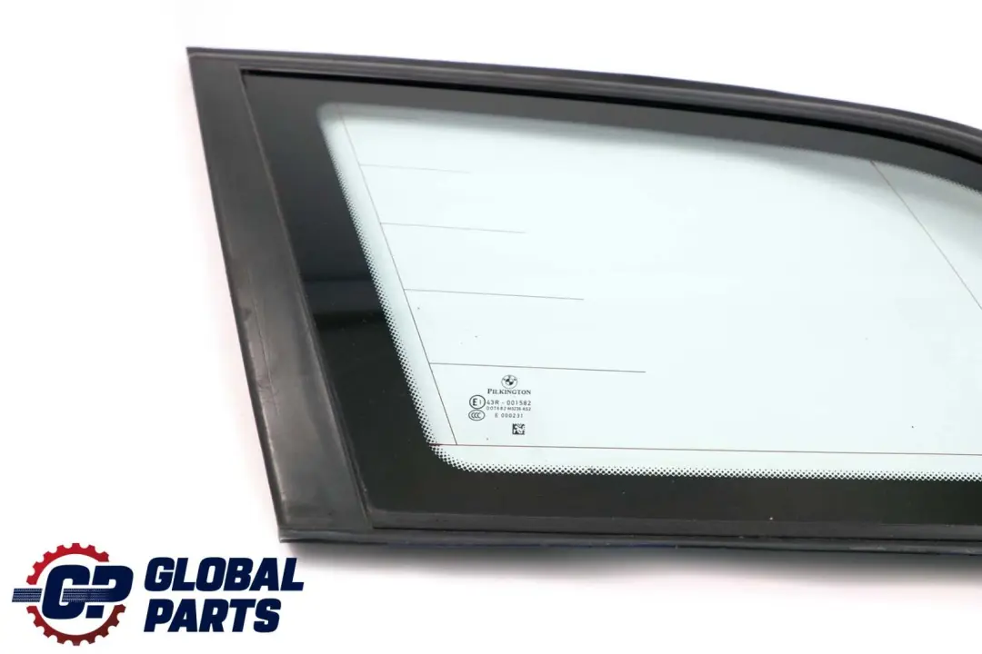 BMW 3 Series E91 E91N LCI Green Side Window With Gasket Rear Left N/S Glass - SKU 7130365-2 - Part number 7130365