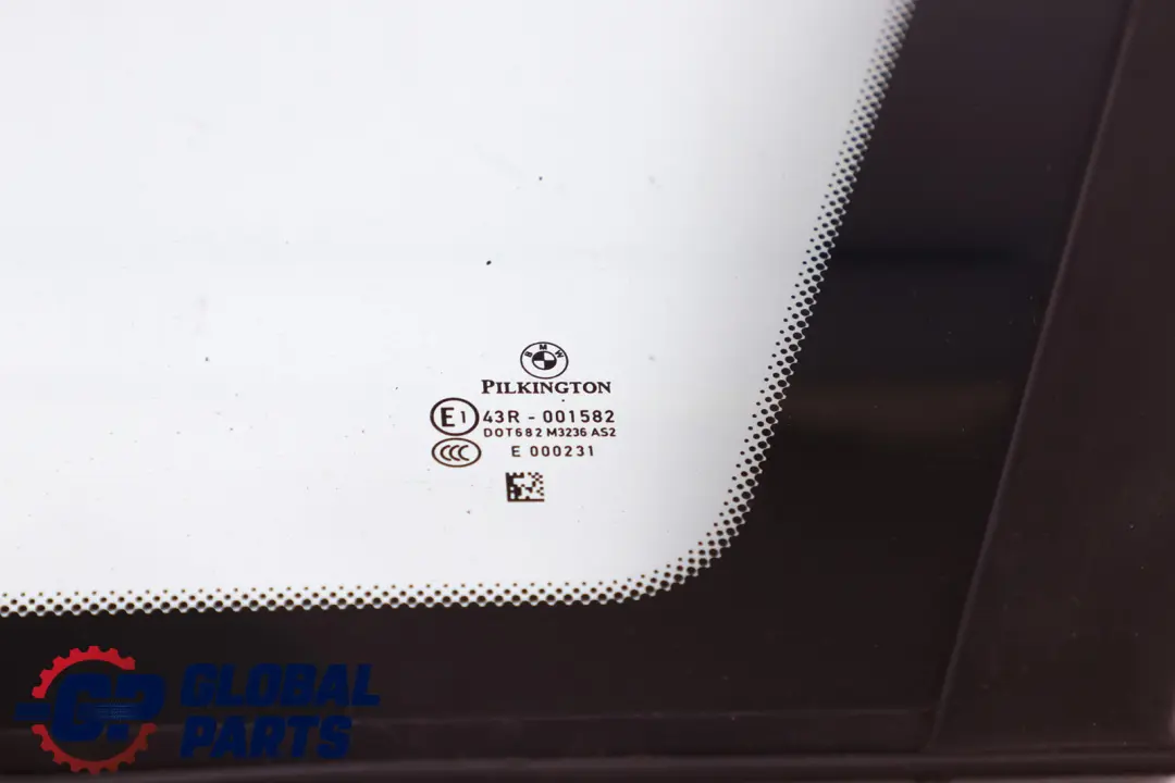 Junta Fija Verde Para Ventana Lateral Trasera Derecha AS2 para BMW E91 con número de pieza 7130366 BMW E91 Junta Fija Verde Para Ventana Lateral Trasera Derecha AS2 - SKU 7130366-1 - Número de pieza 7130366