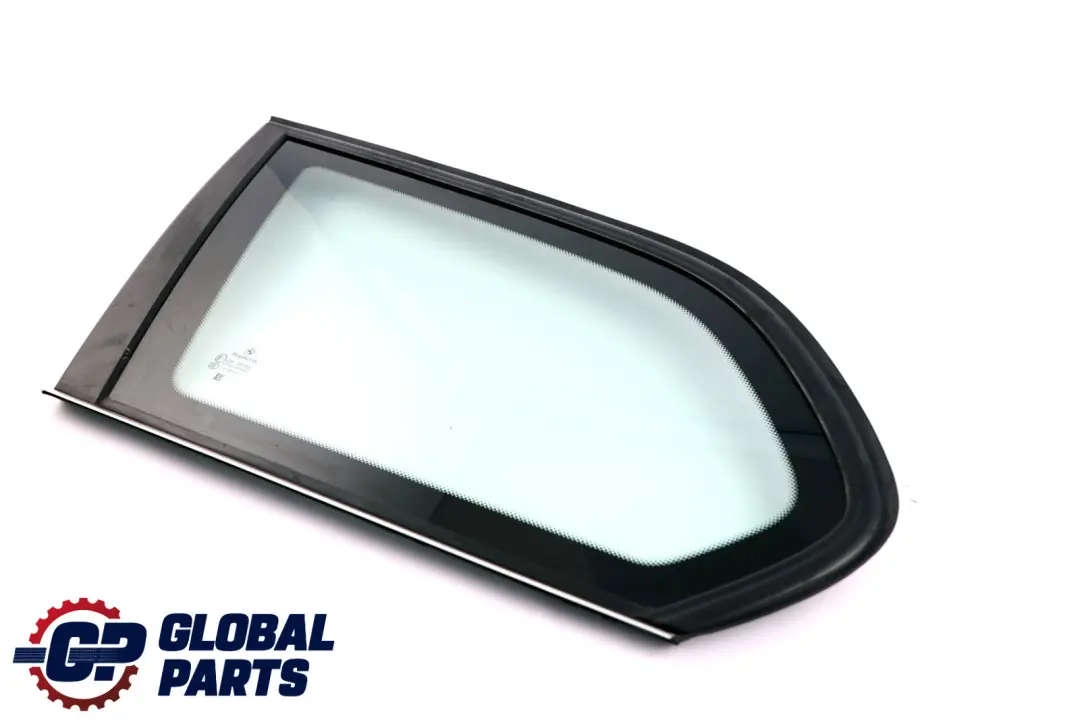 BMW 3 E91 LCI Fenetre Laterale Vert avec Joint a Gauche Chrome - SKU 7130367 - Numéro de pièce 7130367