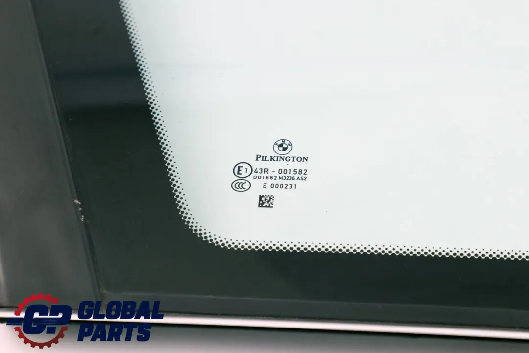 Finestrino Verde con Guarnizione SX Cromo per BMW E91 LCI con numero di parte 7130367 BMW E91 LCI Finestrino Verde con Guarnizione SX Cromo - SKU 7130367 - Numero di parte 7130367