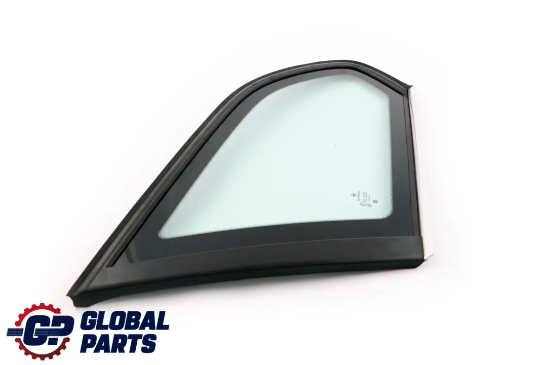 BMW E91 LCI Green Side Window With Gasket Left Rear Glass N/S Chrome - SKU 7130367 - Part number 7130367